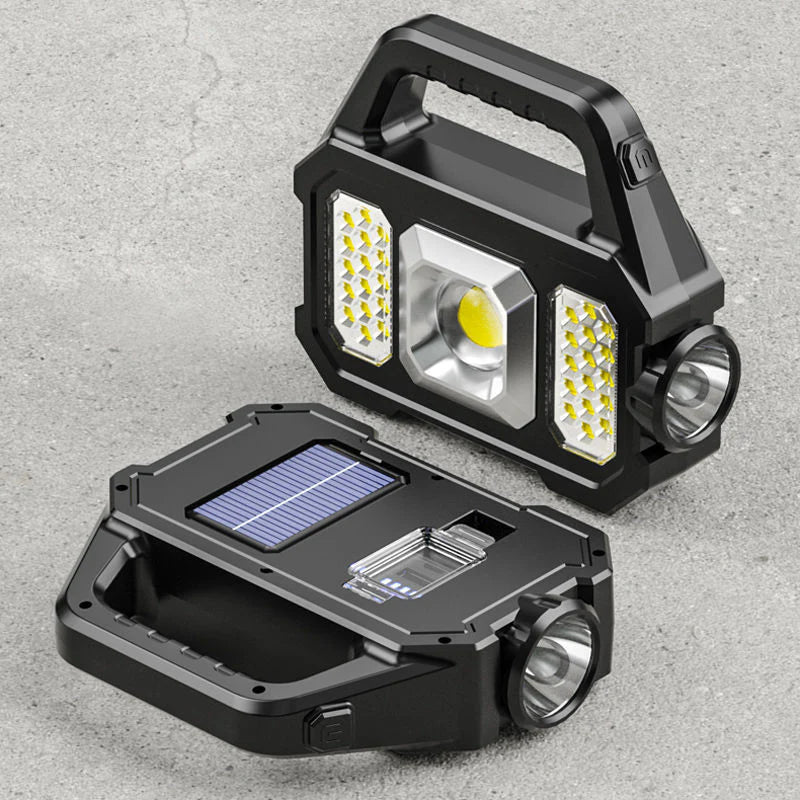 Linterna LED Solar 3 en 1